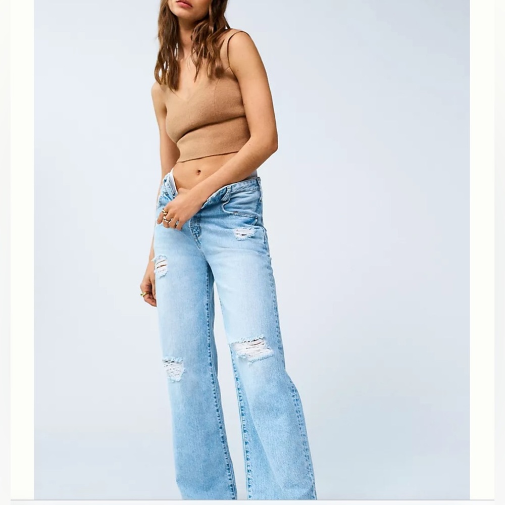 Anthropologie High Rise Relaxed Jeans